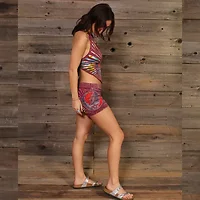 Jayli Imports-PSGD22-40WShorts:PSGD22-40-plum-XL