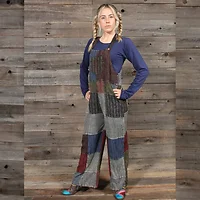 Jayli Imports-AB139WOveralls:AB139-blk-XL