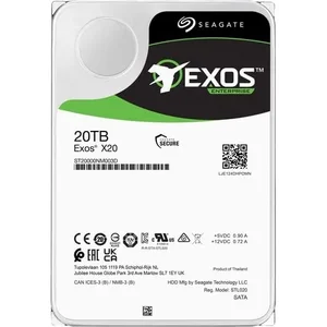 Seagate ST20000NM003D - Exos X20 20TB 3.5" SAS SED Hard Drive