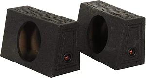 Qpower QBTRUCK112S - Qbomb Single 12" Empty Woofer Box Mounts Behind Seat