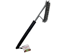 Bulk Buys GE930 - 17-Inch Heavy-Duty Grill Cleaning Brush with Steel Bristles