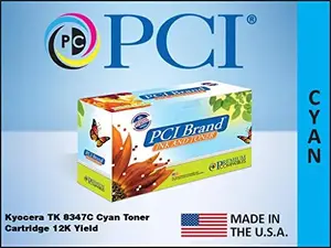 Pci TK-8347C-PCI - BRAND KYOCERA TK-8347C TK-8349C 1T02L7CUS0 1T02L7CCS0 CYAN TONER CARTRIDGE 1