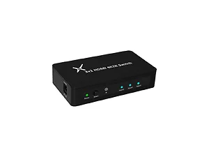 Gcig 11006 - XTREMPRO HDMI SWITCH ULTRA SLIM 3X1 PORTS, 3 IN 1 OUT ALUMINUM W/ IR REMOTE & AC