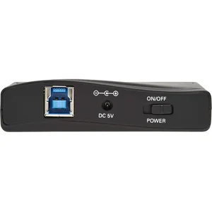 Tripp Lite U360-004-R-INT - USB-A MINI HUB 4-PORT USB 3.2 GEN 1 WITH INTERNATIONAL ADAPTER