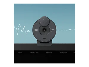Logitech 960-001497 - Brio 300 Webcam - Graphite Color