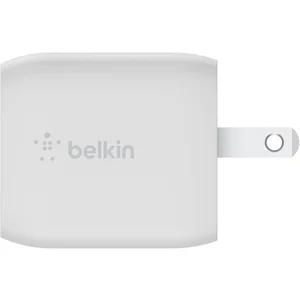 Belkin WCH011DQWH - Compact 45W Dual USB-C Wall Charger with Fast Charging