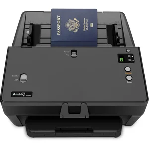 Ambir Technology DS1060-AS - THE NSCAN 1060 IS A 60 PPM/120 IPM DUPLEX COLOR SCANNER THAT CAN SCAN DOCUMENTS,