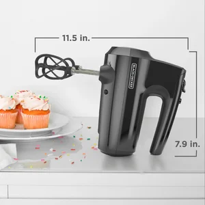 Spectrum MX610B - BLACK+DECKER Performance Helix Hand Mixer - Black