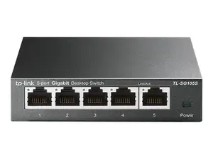 Tplink TL-SG105S - 5-PORT GIGABIT DESKTOP SWITCH