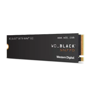 Western Digital WDS200T3X0E - WD BLACK SN770 NVME SSD INTERNAL STORAGE, 2TB - M.2 2280 PCIE GEN 4, 5 YEAR WARR