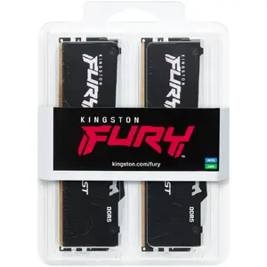 Kingston KF556C36BBEAK2-64 - FURY Beast RGB 64GB DDR5 5600MT/s CL36 DIMM Kit