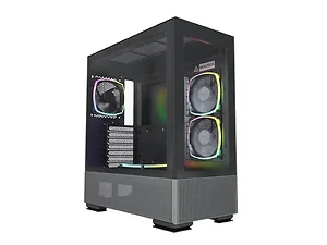 Montech SKY TWO BK - Sky Two ATX Gaming Case - Black