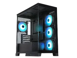 SAMA (Case and Power Supply)-AR01-RGB-BK