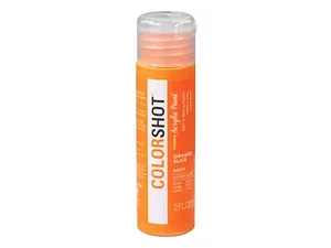 Bulk Buys AD398 - ColorShot Premium Orange Slice 2oz Acrylic Paint