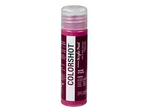 Bulk Buys AD395 - ColorShot Wine Stain 2oz Premium Acrylic Paint - Elegant Finish
