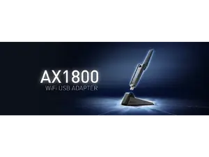 Msi AX1800WIIFIUSB - IEEE 802.11 a/b/g/n/ac/ax Dual Band Wi-Fi Adapter for Computer, Notebook