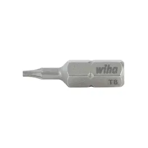 Wiha Tools Ltd 71508 - Wiha Torx Bit T8 x 1"/25mm (10 Pack)
