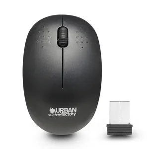Urban WMB01UF - Factory Wireless Travel Mouse - 2.4 GHz, Black