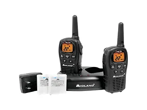 Midland NWPET-MDLLXT500VP3 - LXT500VP3 Two-way Radio - 22 Radio Channels - 22 GMRS/FRS - Upto 126720 ft - Auto Squelch, Keypad Lock, Silent Operation - Water Resistant
