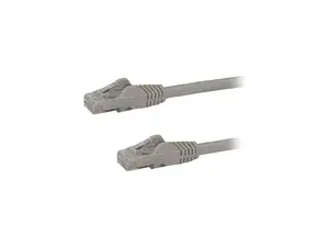 Startech N6PATCH25GR - 25FT GRAY CAT6 ETHERNET CABLE DELIVERS MULTI GIGABIT 1/2.5/5GBPS & 10GBPS UP TO