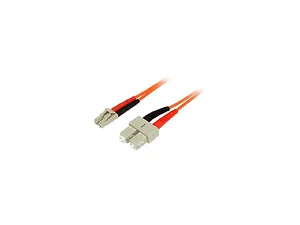Startech FIBLCSC5 - CB FIBLCSC5 5m Fiber Optic Cable Multimode Duplex 62.5 125 LSZH LC SC