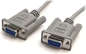 Startech SCNM9FF - 10' Serial Null Modem Cable - Null modem cable - DB-9 (F) to DB-9 (F) - 10 ft (SCNM9FF)