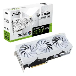 Asus TUF-RTX4070TIS-O16G-WHITE - VCX TUF-RTX4070TIS-O16G-WH-GA GeForce RTX 4070 Ti SUPER WHITE OC 16G GR6X