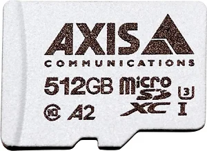 Axis Communications 02365-001 - 512GB AXIS Surveillance MicroSDXC Card for Video Storage