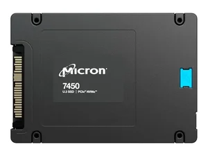 Crucial MTFDKCC12T8TFS1BC1ZA - Micron 7450 MAX 12.80 TB Solid State Drive - 2.5" Internal - U.3 (PCI Express NVMe 4.0 x4) - Mixed Use - TAA Compliant