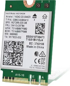 Intel AX210.NGWG.NV - WIFI 6E AX210 BT NO VPRO 100 PACK