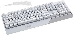 Msi VIGORGK30W - VIGOR GK30 RGB Gaming Keyboard - White Edition