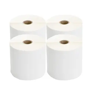 Tsc Printronix Auto Id TT-400600-5-01 - 4" x 6" Thermal Transfer Label Paper - 4 Rolls per Carton