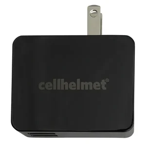 Cellhelmet WALL-2.5/2-B - 2.4A DUAL PRT WLL CRG BLK