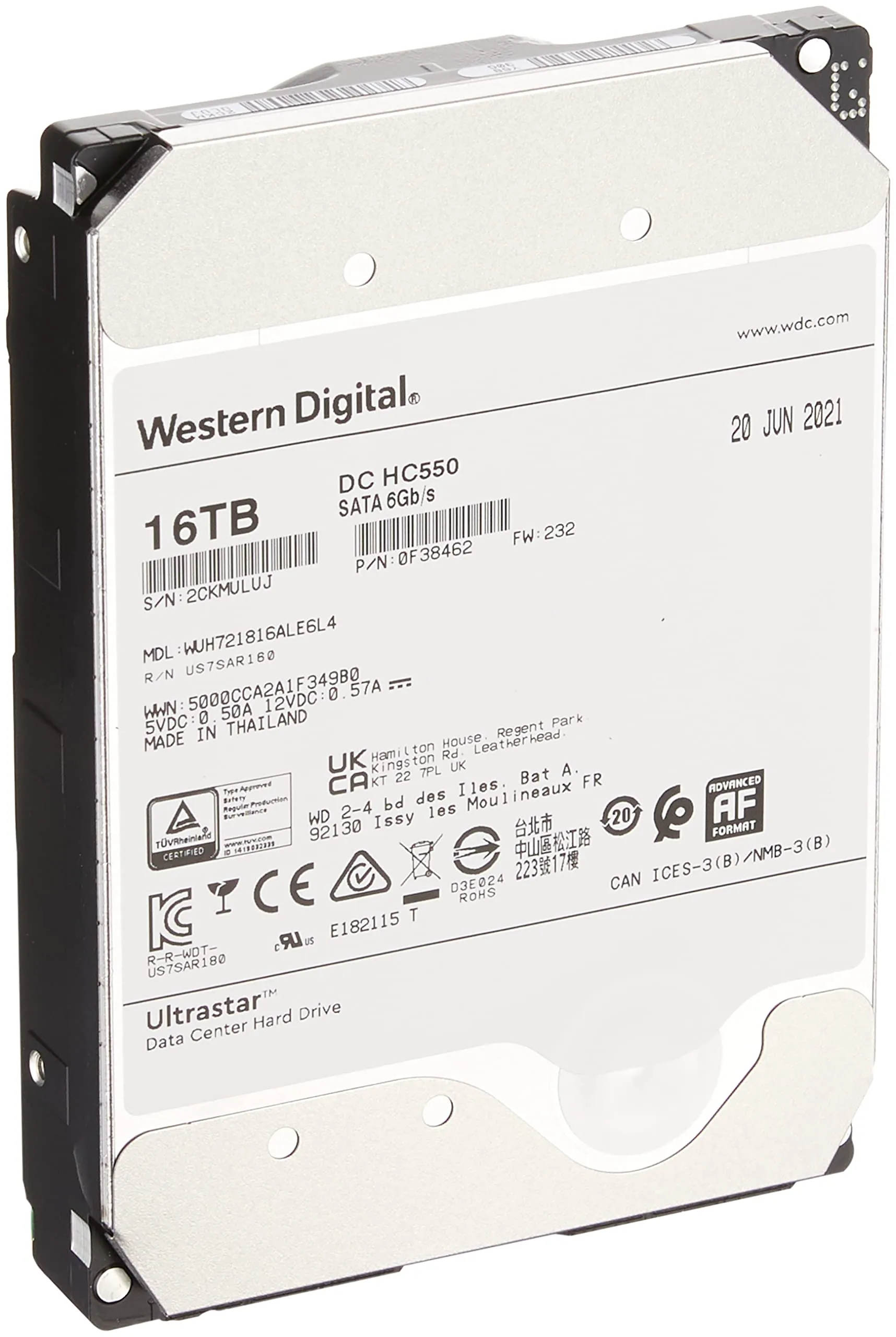 Western Digital-WUH721816ALE6L40F3846216TB