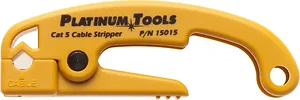Platinum Tools 15015C - CAT5/6 CABLE JACKET STRIPPER. CLAMSHELL.