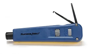 Platinum Tools 13309C - PT PUNCHDOWN TOOL W/NEVERDULL 66/110 COMBO BLADE, CLAMSHELL.