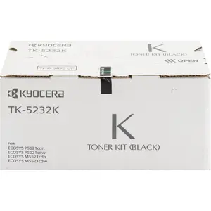 Kyocera TK5232K - TK-5232K Black Toner Cartridge for ECOSYS Printers