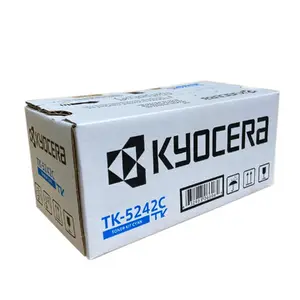 Kyocera TK-5242C - Laser Toner Cartridge - Cyan - 1 Each - 3000 Pages