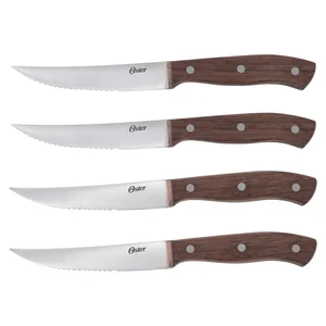 Oster 93685.04 - Whitmore Stainless Steel Steak Knife Set – 4 Pieces