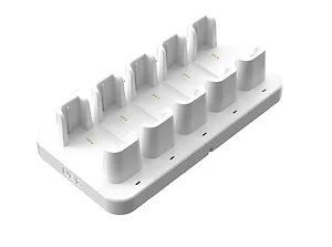 Urban Factory 114016BW4130 - Urban Armor Gear 5-Slot Multi-Bay Battery Charger - White/Gray