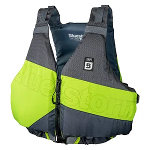Bluestorm BS-247-HVS-U - Drift Adult Universal Paddling Vest - Hi-Vis