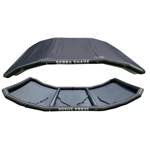 Sebba Shade SS6X9BLK - 6'x9' Black Inflatable Sun Shade for Boats