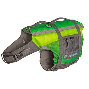 Bluestorm BS-ADV-HVS-XL - Dog Paddler Life Jacket - Hi-Vis - XL