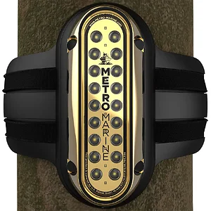 Metro Marine F-PME1-V-W3-90 - High-Output Vertical Piling Mount Light w/Intelligent Monochromatic LED's - White, 90° Beam