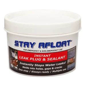 Stay Afloat SA-0214 - Marine Instant Leak Plug & Sealant - 14oz