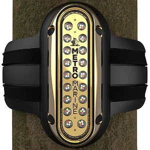 Metro Marine F-PME1-V-FS-90 - High-Output Vertical Piling Mount Light w/Intelligent Full Spectrum LED's - RGBW, 90° Beam