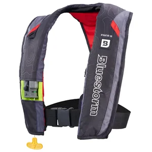 Bluestorm T1H-19-RED - Stratus 35 Auto Inflatable PFD - Red