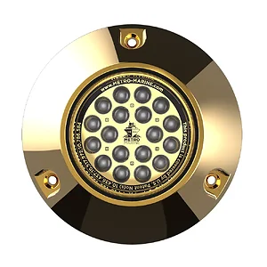 Metro Marine F-BMR1-G3-90 - High-Output Submersible Underwater Light w/Intelligent Monochromatic LED's - Green, 90° Beam