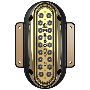 Metro Marine F-SME1-V-B3-90 - High-Output Vertical Surface Mount Light w/Intelligent Monochromatic LED's - Blue, 90° Beam