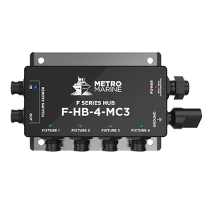 Metro Marine F-HB-4-MC3 - 4-Output Single Color Lighting Hub